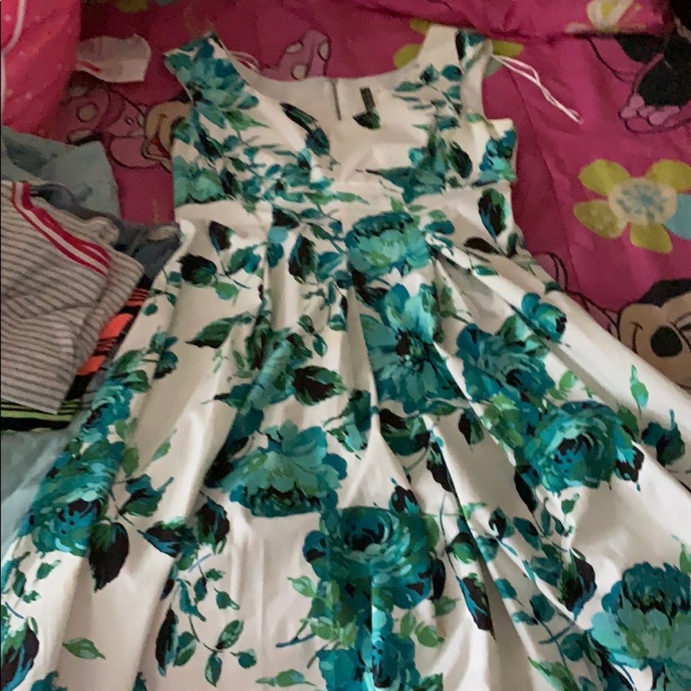 Floral dress elegant